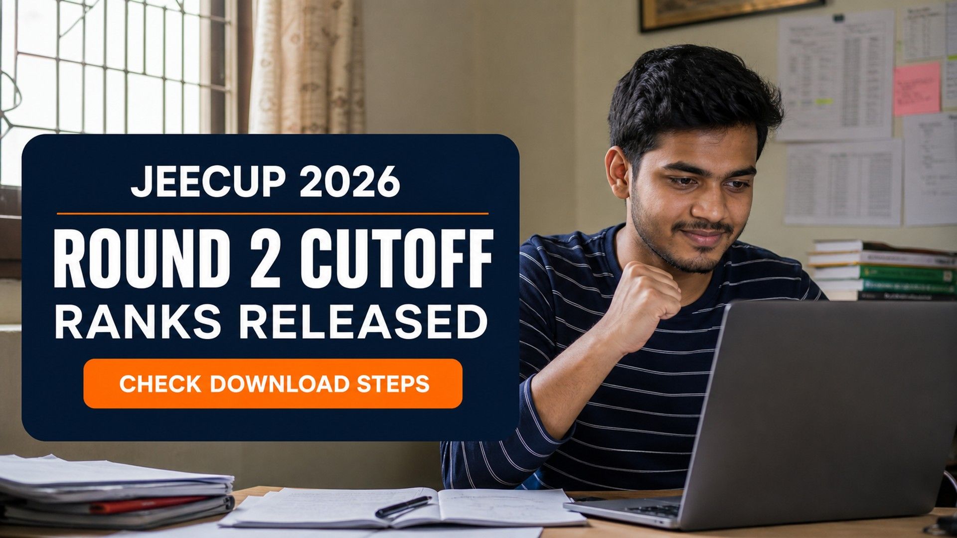 JEECUP 2026 Round 2 Cutoff Out Check Opening and Closing Ranks
