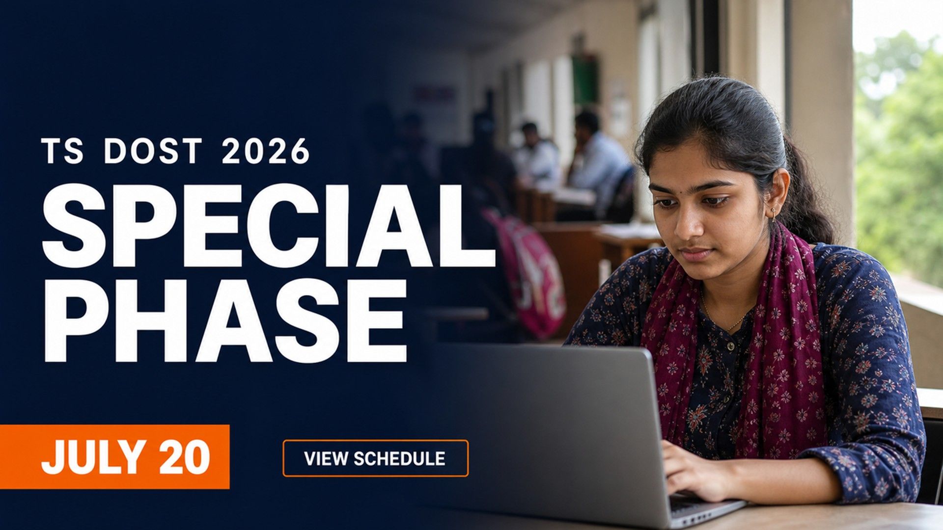TS DOST 2026 Special Phase Counselling Schedule Out July 20