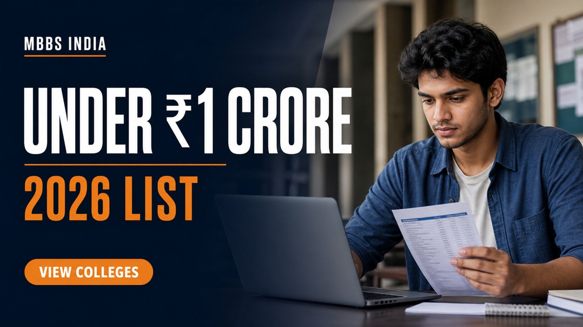 Private Medical Colleges Under Rs 1 Crore in India 2026 List