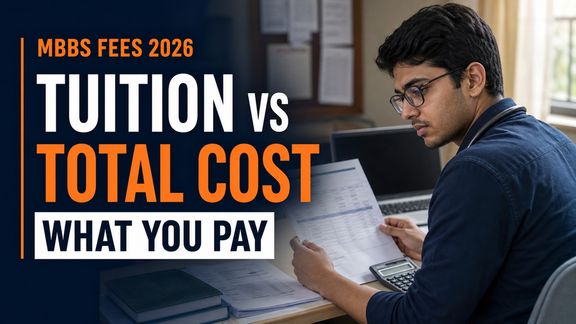 MBBS Tuition vs Total Fees 2026: What Students Actually Pay