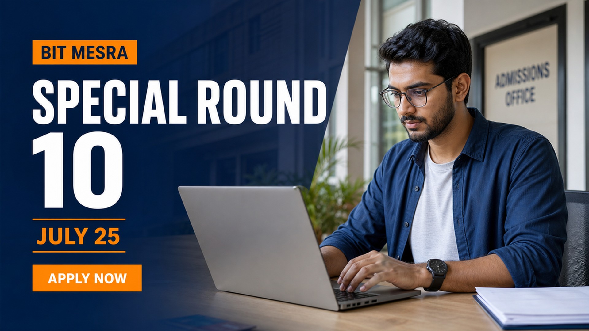 BIT Mesra MTech, MSc, MPlan Admission 2026: Apply by July 25