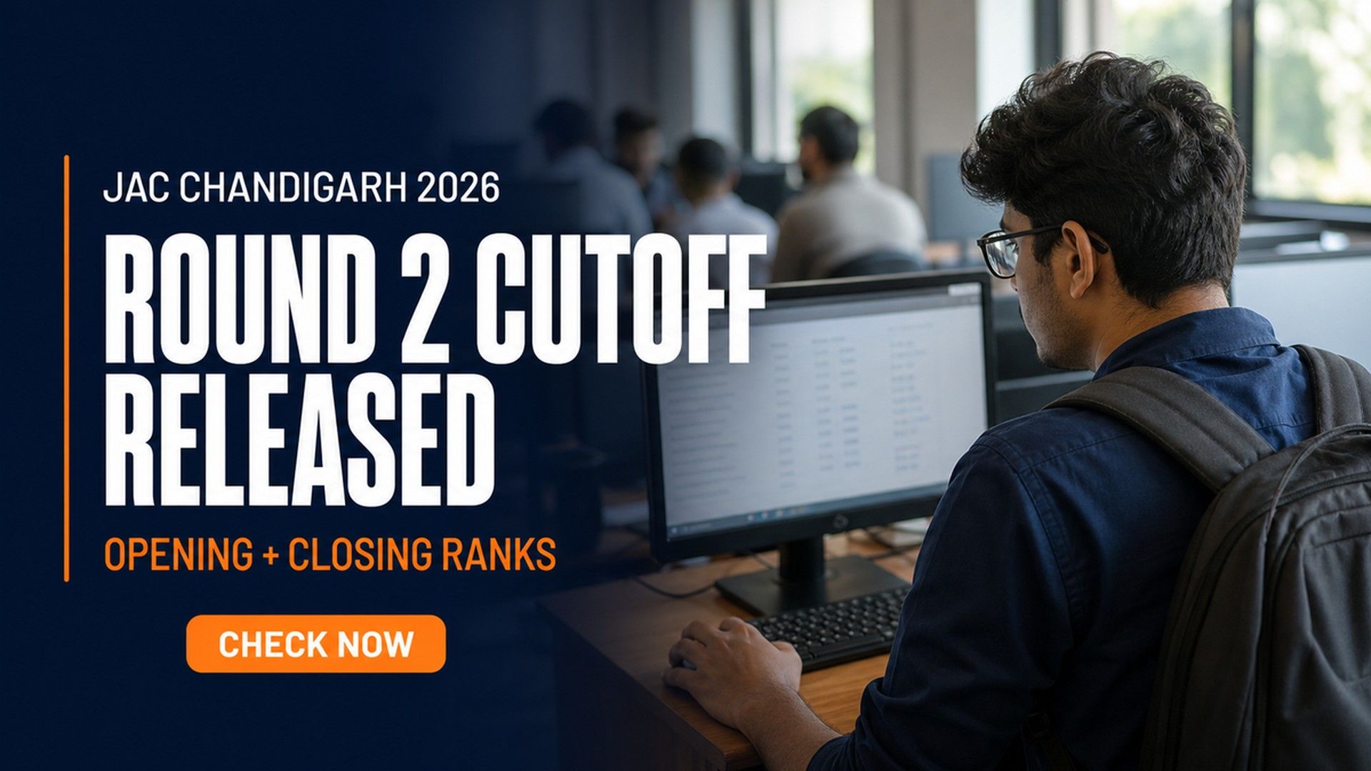 JAC Chandigarh Round 2 Cutoff 2026 Out at jacchd.admissions.nic.in