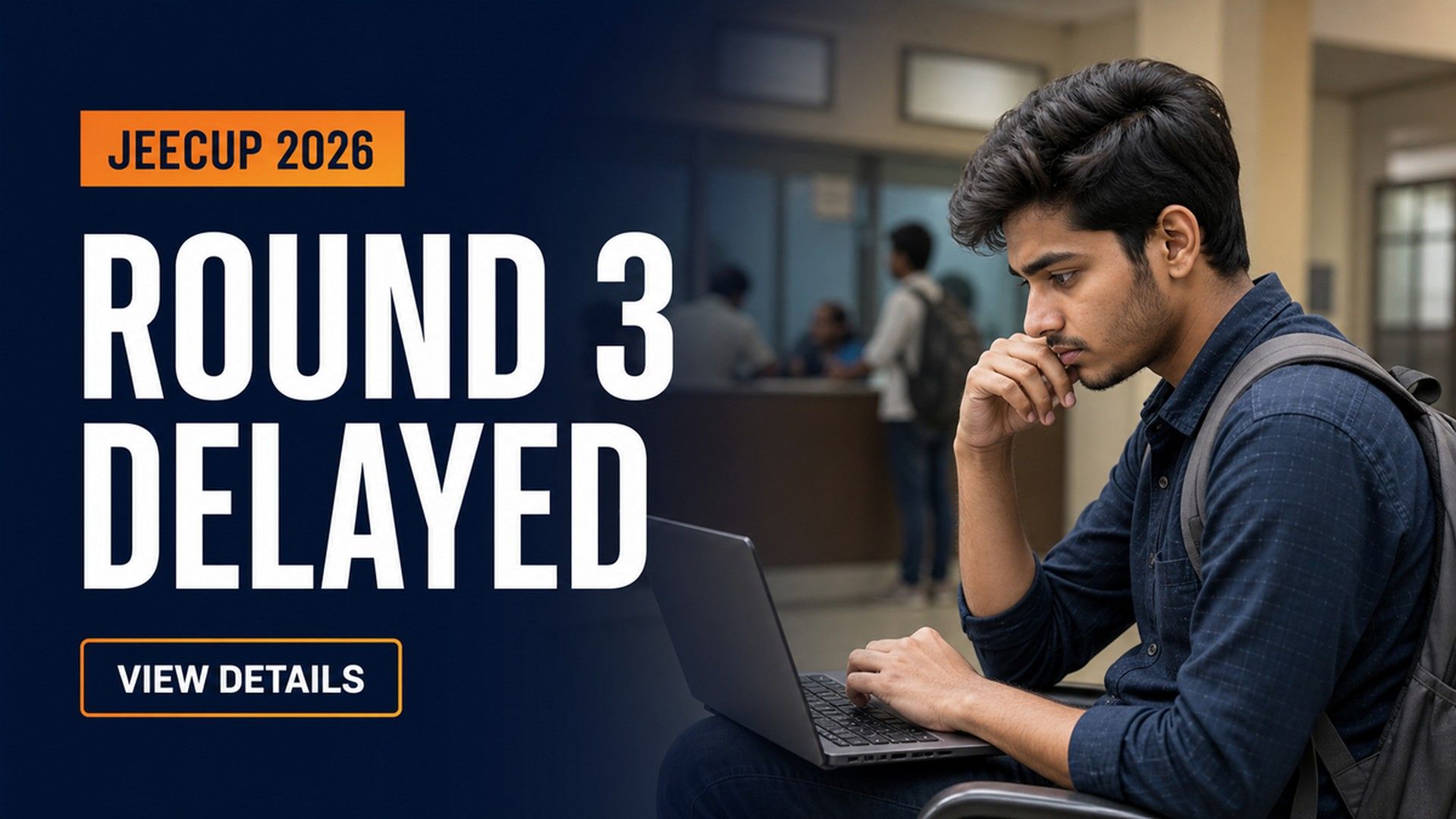 JEECUP 2026 Round 3 Seat Allotment Result Postponed