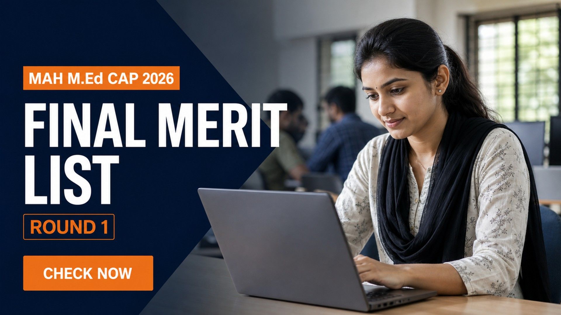 MAH M.Ed CAP 2026 Round 1 Final Merit List Out at medcap26.mahacet.org