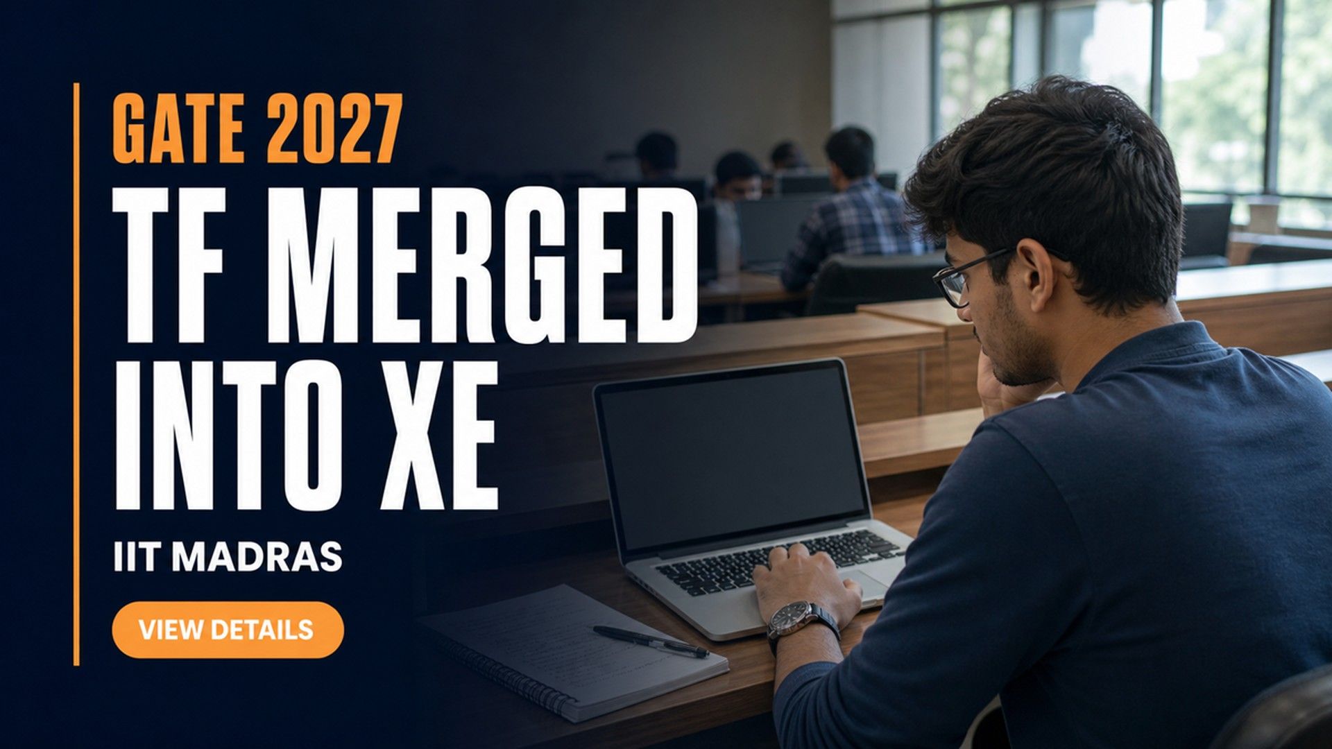 GATE 2027: Textile Engineering (TF) Merged into XE Paper