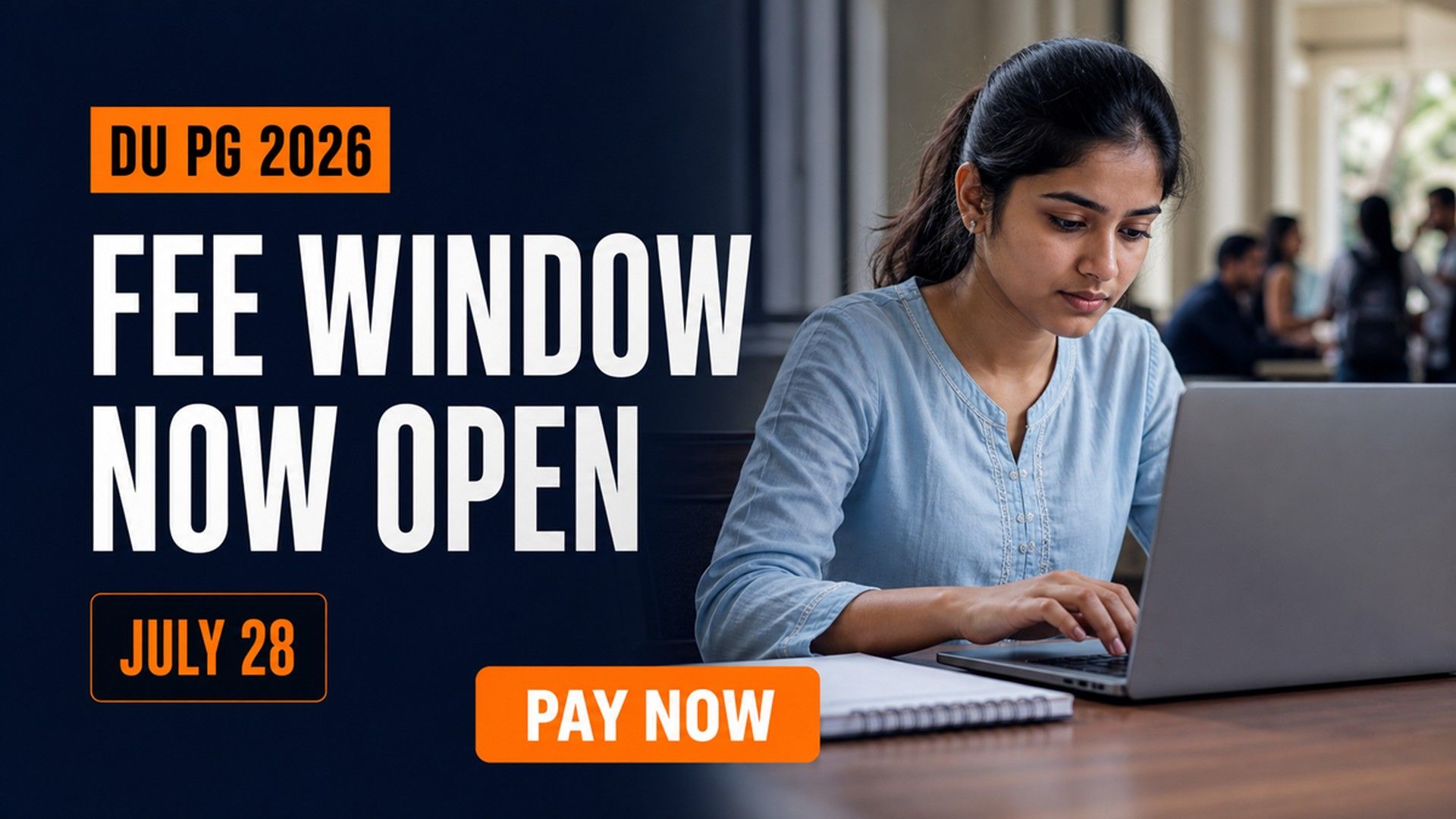 DU One-Year PG Admission 2026 Open at pgportal.uod.ac.in