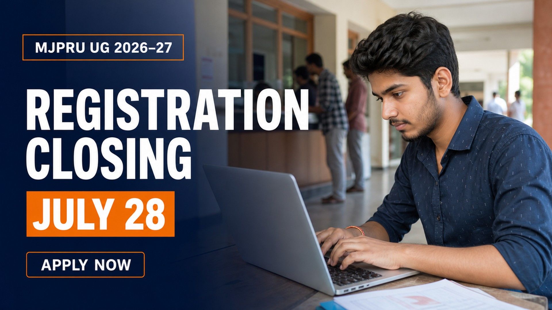MJPRU UG Phase 4 Admission 2026-27; Apply by July 28