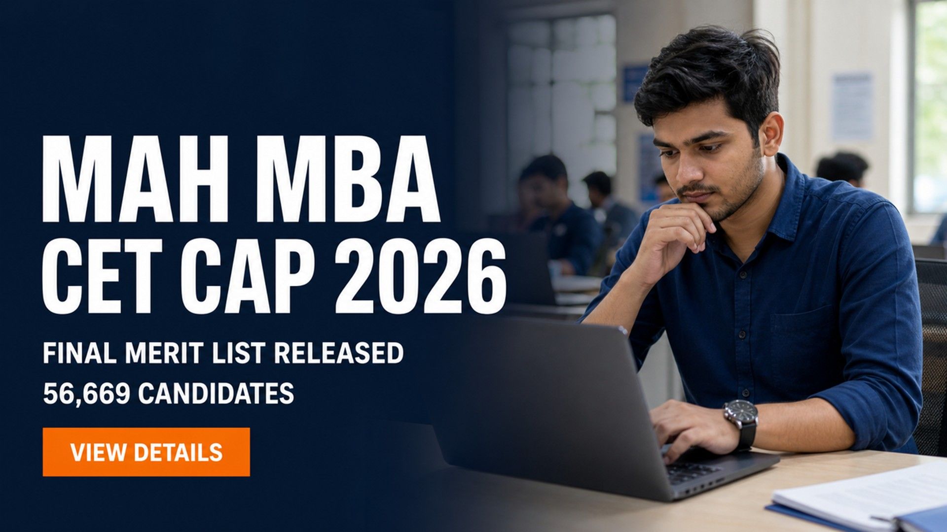 MAH MBA CET CAP 2026 Final Merit List Out at cetcell.mahacet.org