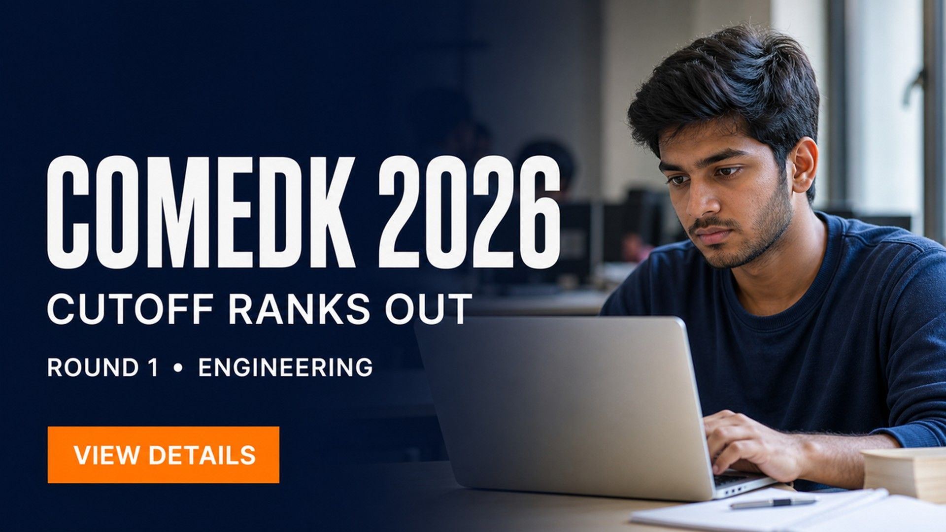 COMEDK 2026 Round 1 Engineering Cutoff Ranks Out at comedk.org