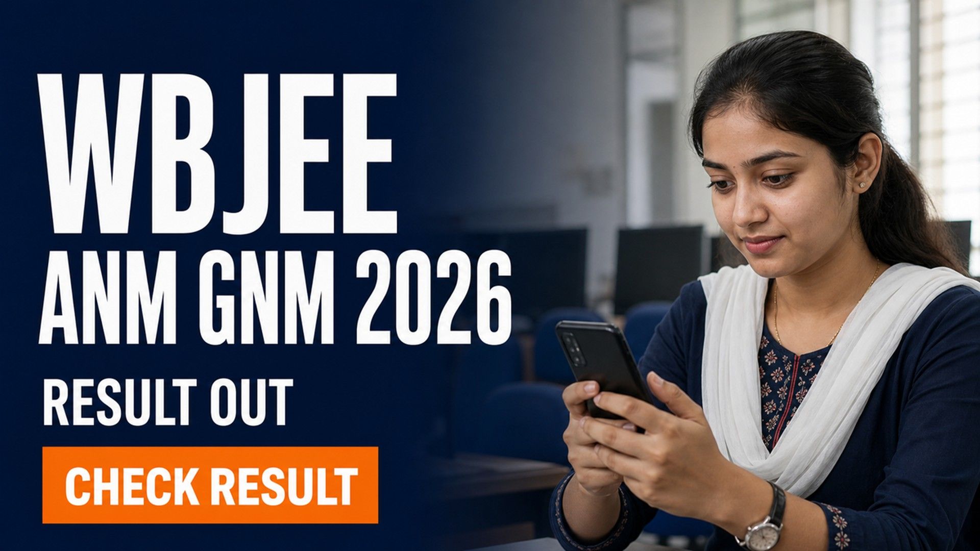 WBJEE ANM GNM Result 2026 Out; Download Rank Card