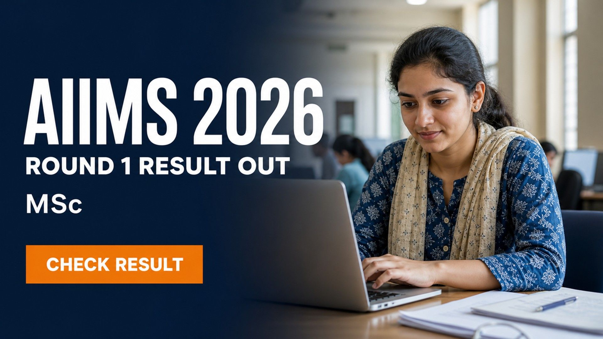 AIIMS MSc Round 1 Seat Allotment 2026 Out; Report by Aug 3