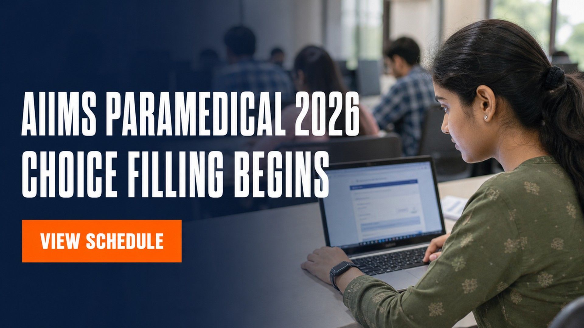 AIIMS Paramedical 2026 Counselling Choice Filling Begins