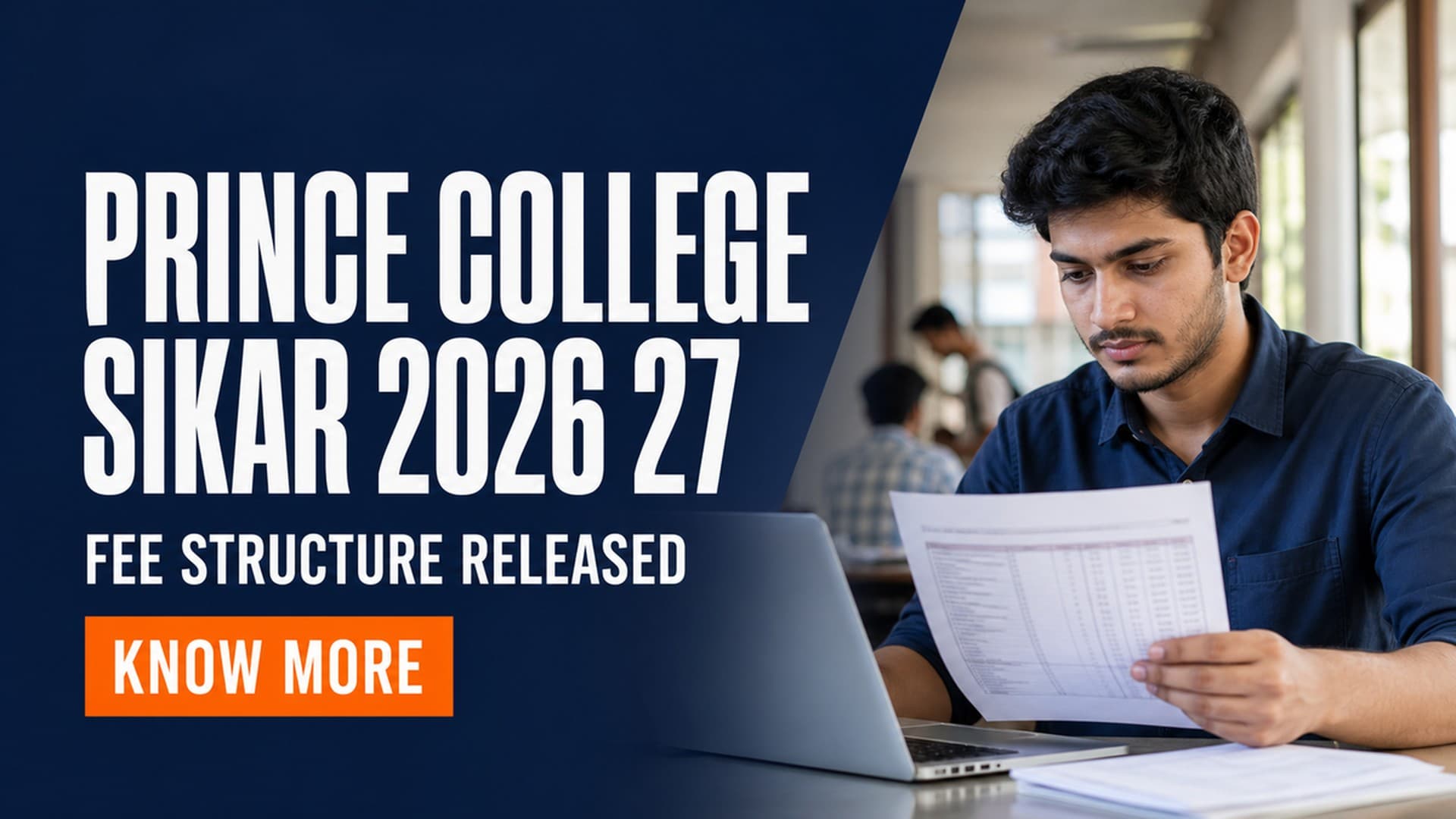 Prince College Sikar Fee Structure 2026-27 Released