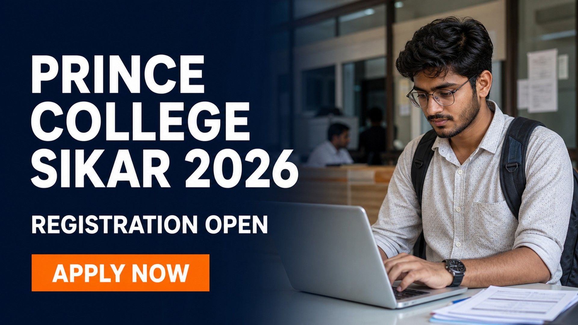 PSAT PG 2026 Registration Open at princecollegesikar.ac.in