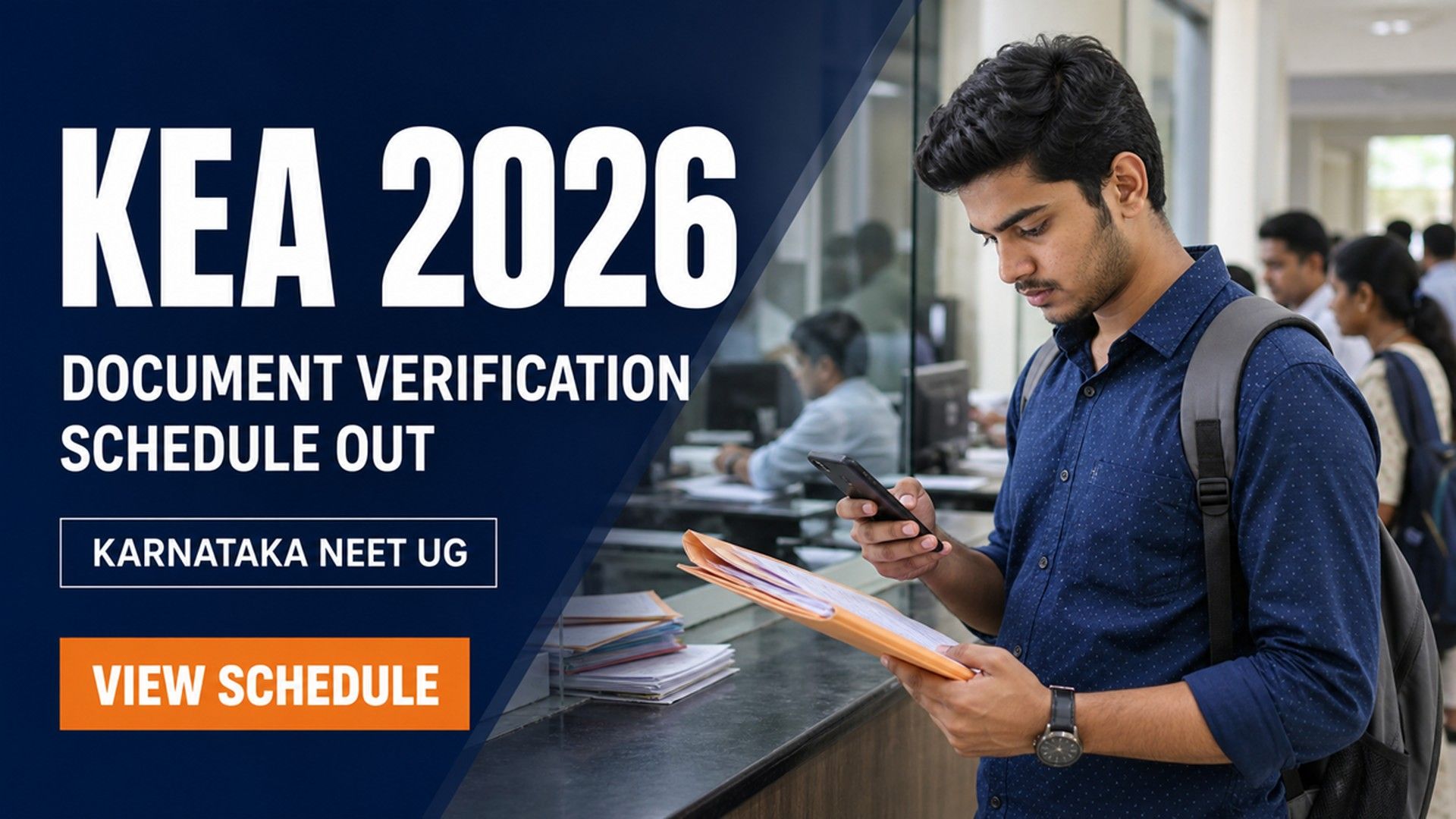 Karnataka NEET UG 2026 Document Verification from Aug 4 to 8