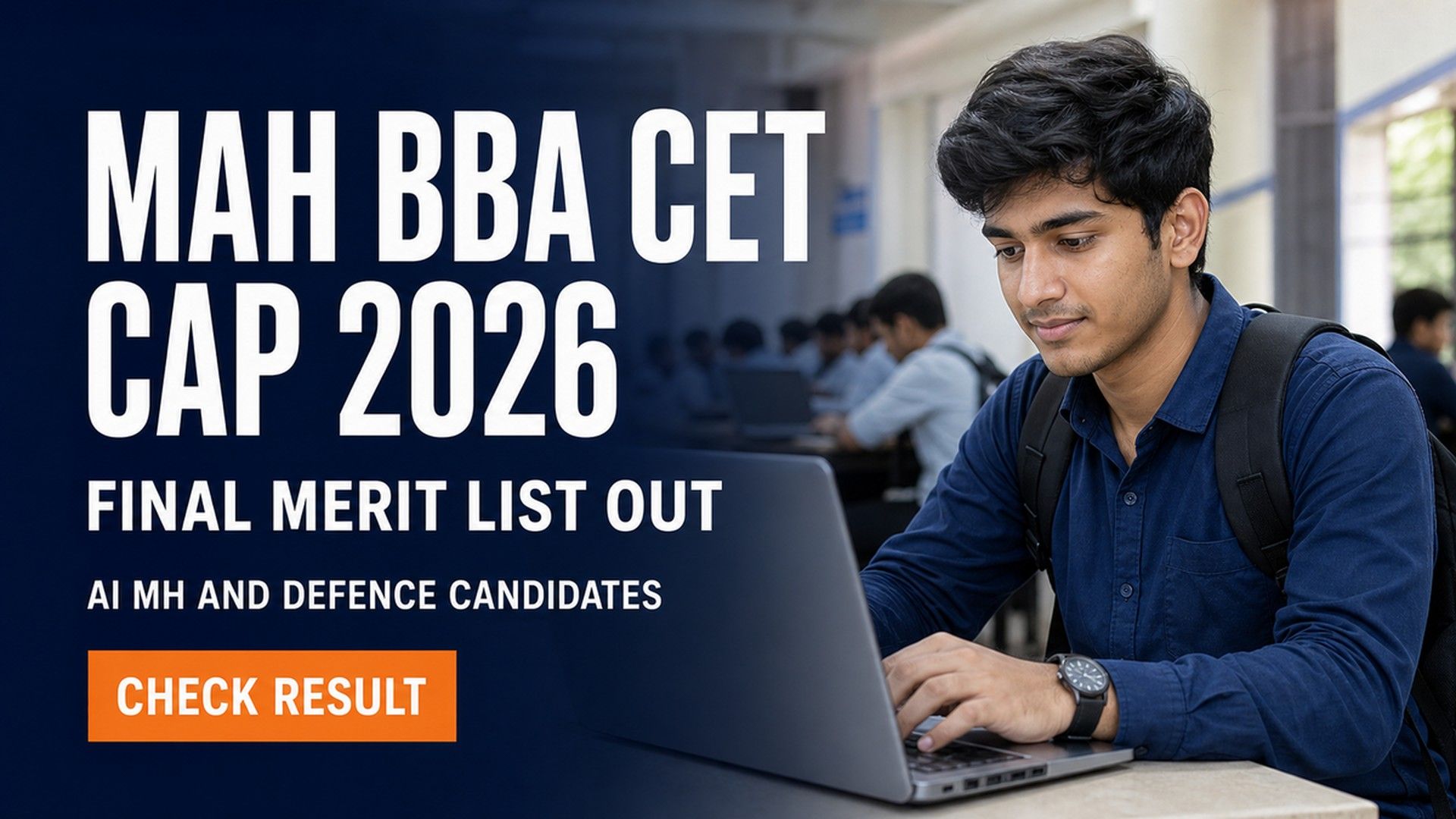 MAH BBA CET CAP 2026 Final Merit List Out at bba2026.mahacet.org.in