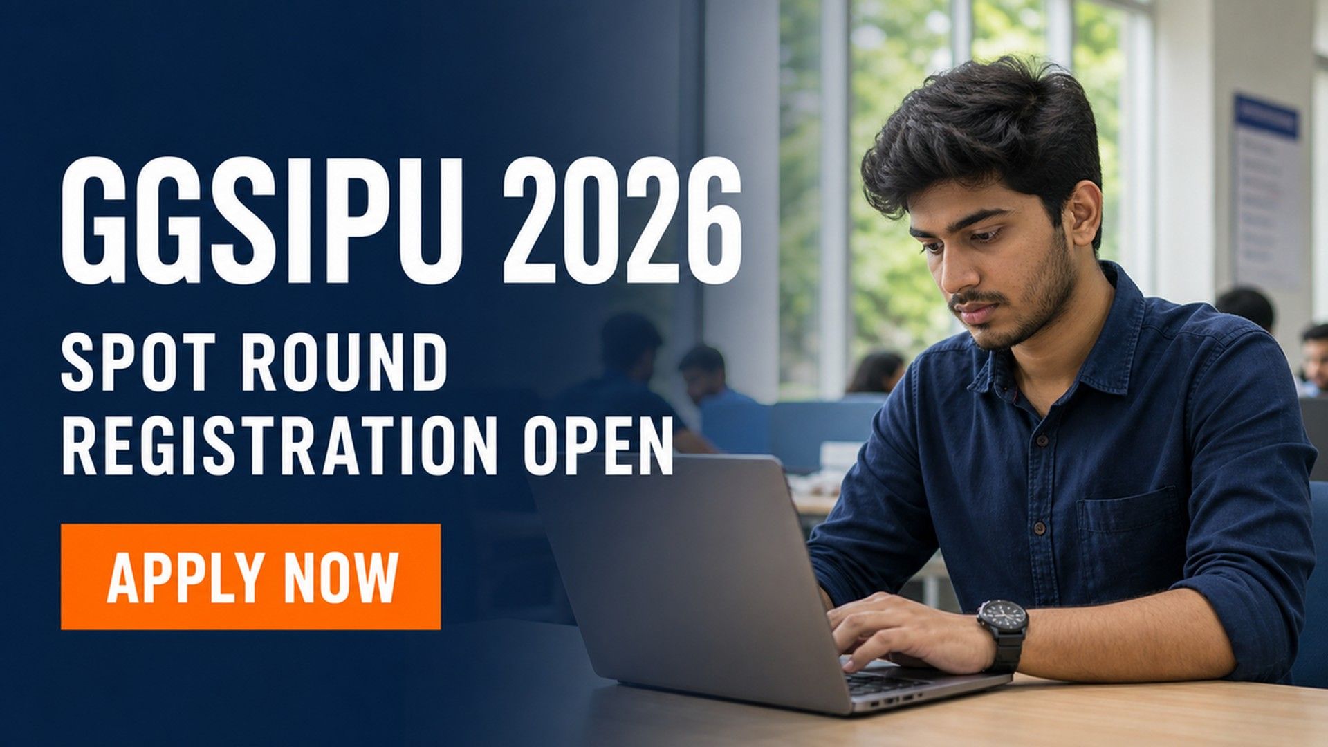 GGSIPU Spot Round 2026 Registration Begins; Apply Now