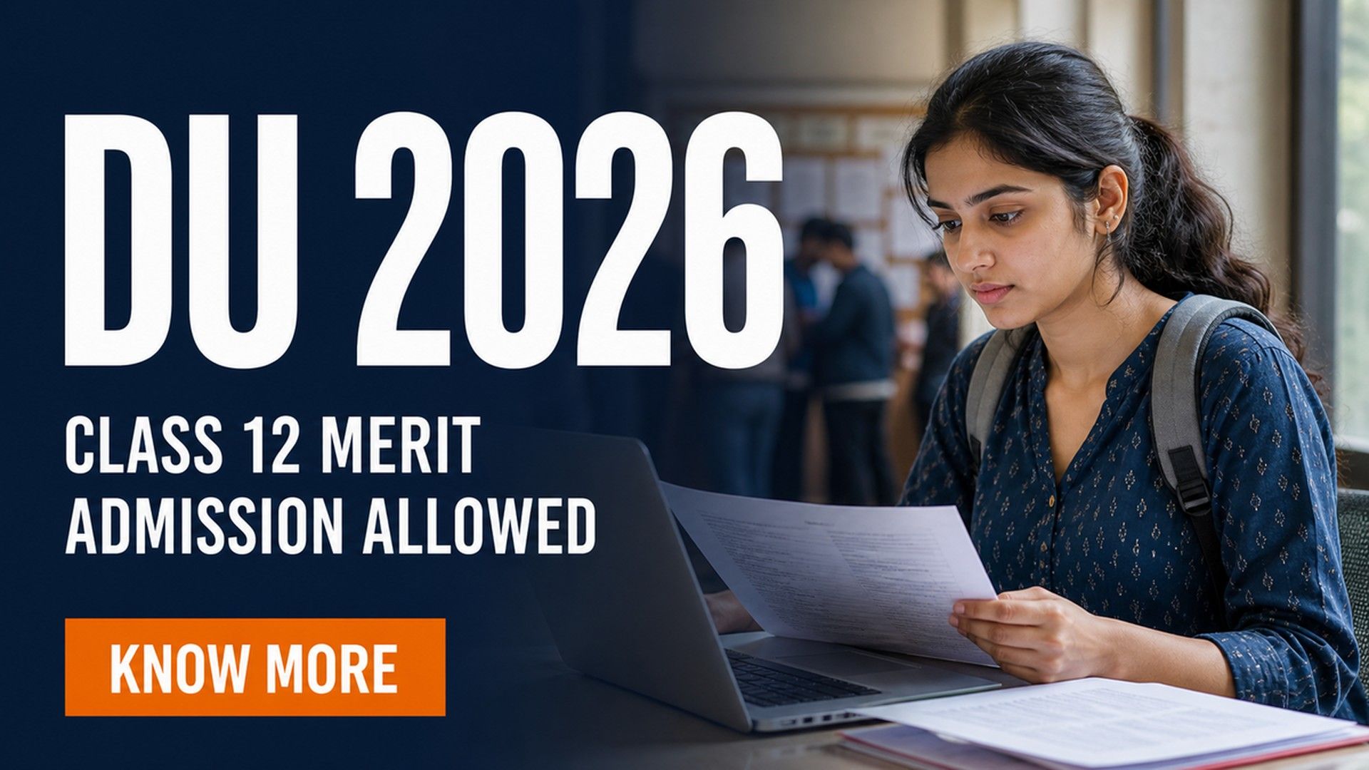DU Allows 2 Colleges to Admit UG on Class 12 Merit 2026-27