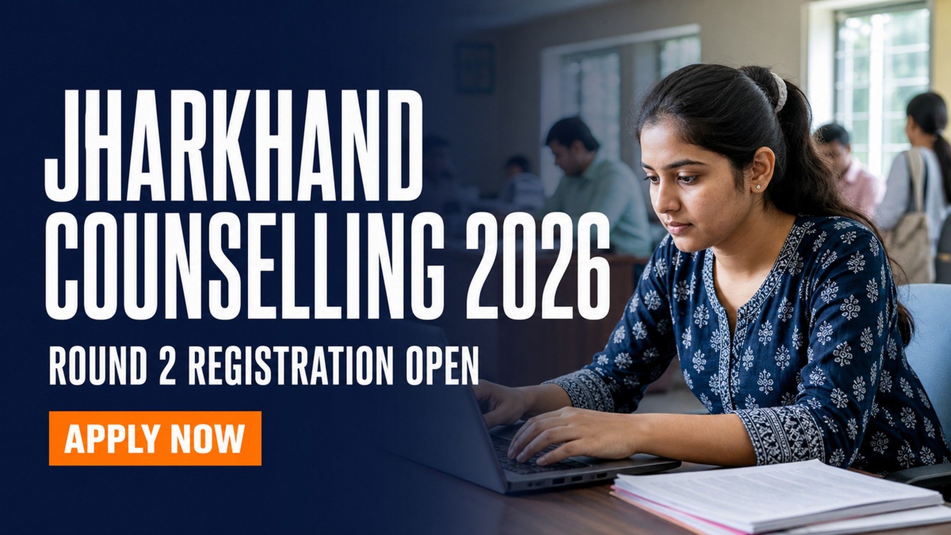 Jharkhand BEd MEd BPEd Counselling 2026 Round 2 Registration Opens