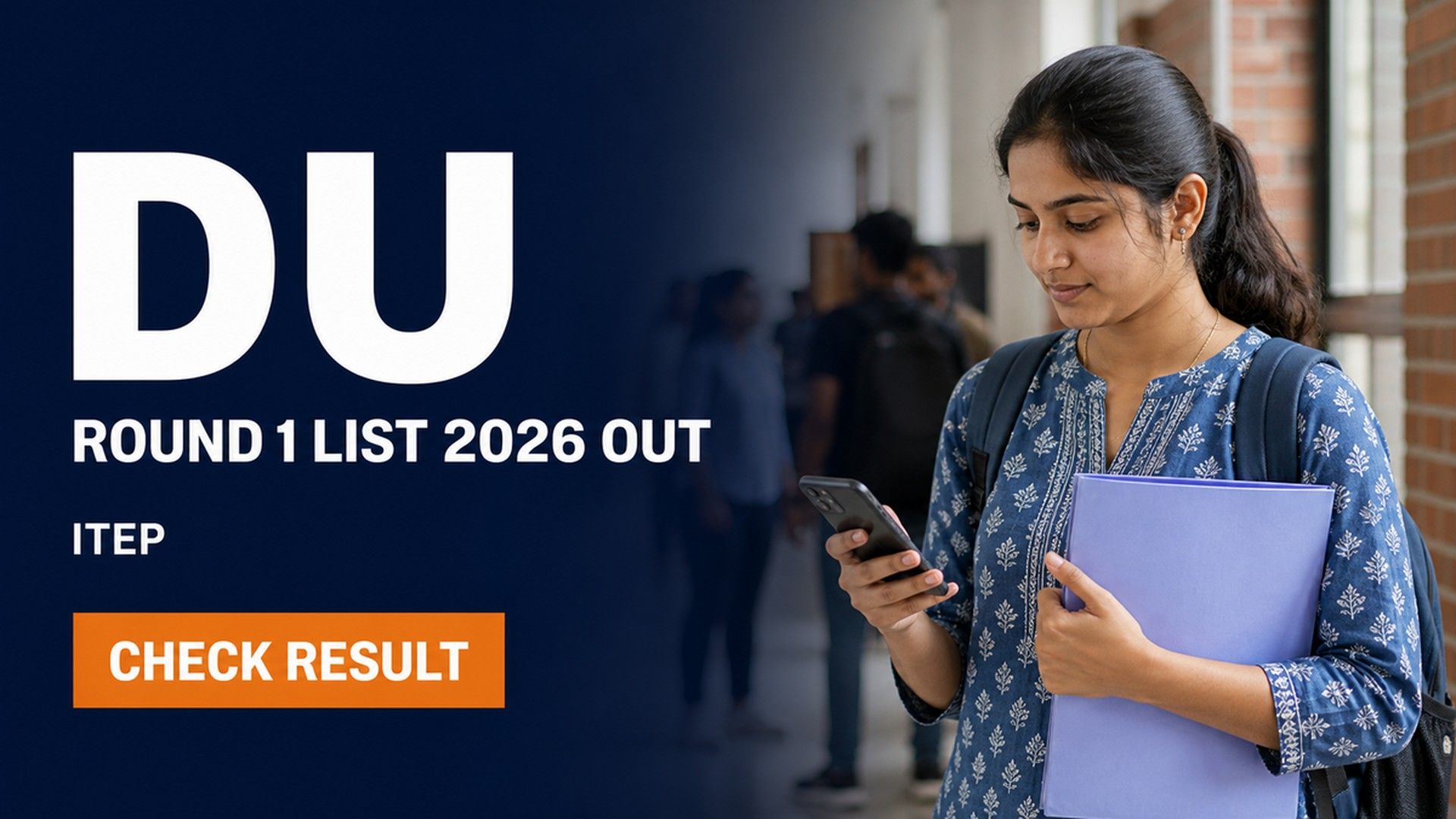 DU ITEP Seat Allotment 2026: Round 1 on Aug 10, Full Schedule Out