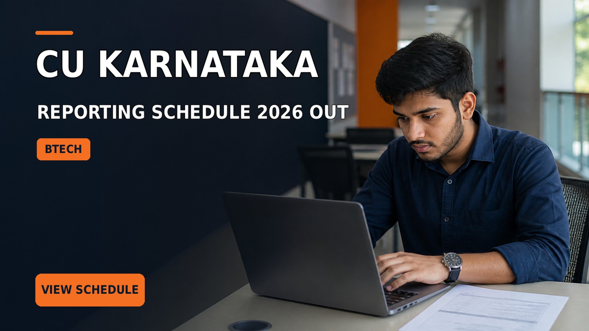 CU Karnataka BTech Reporting 2026 for JoSAA CSAB Allottees