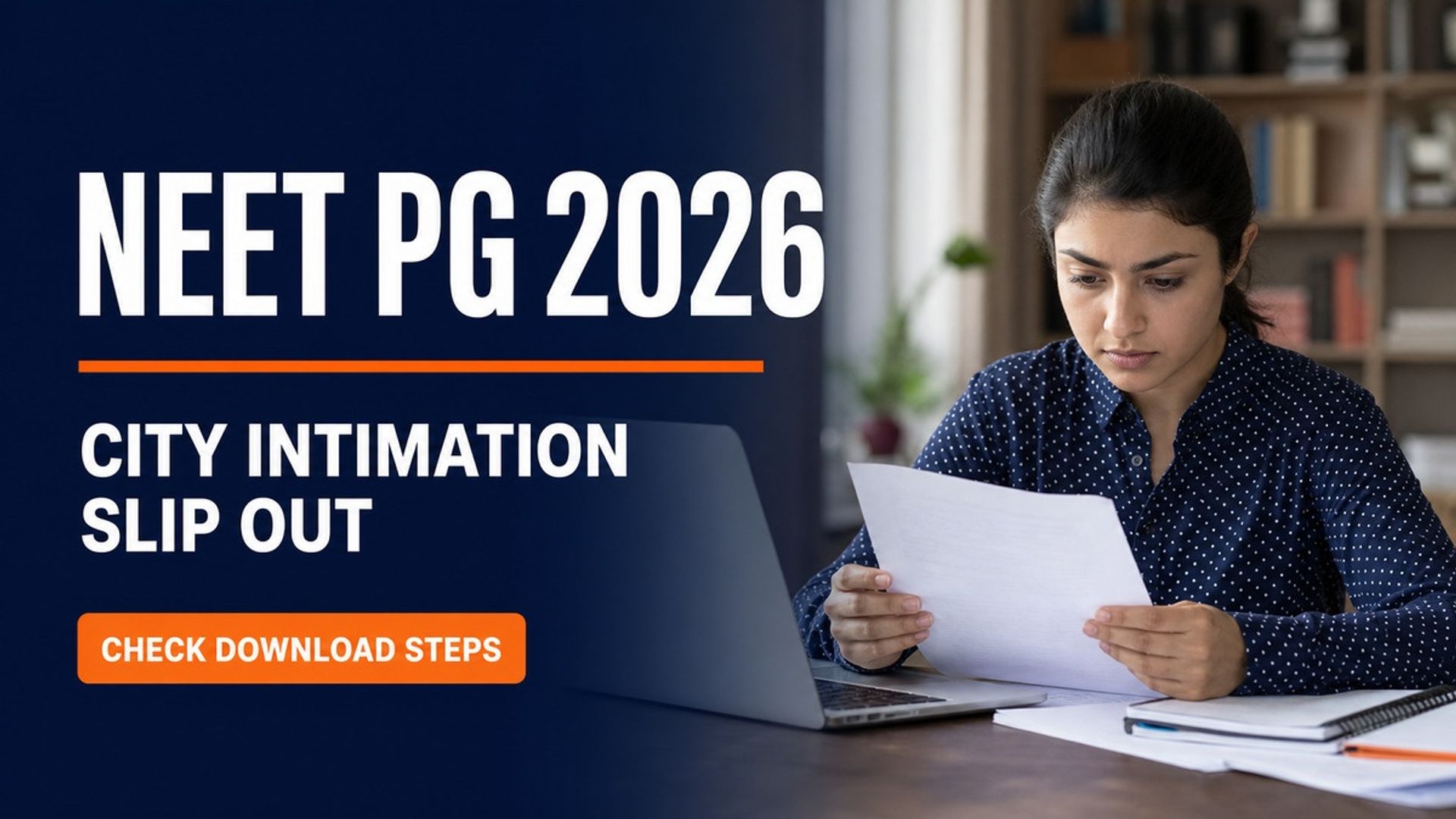 NEET PG 2026 City Intimation Slip Out at natboard.edu.in