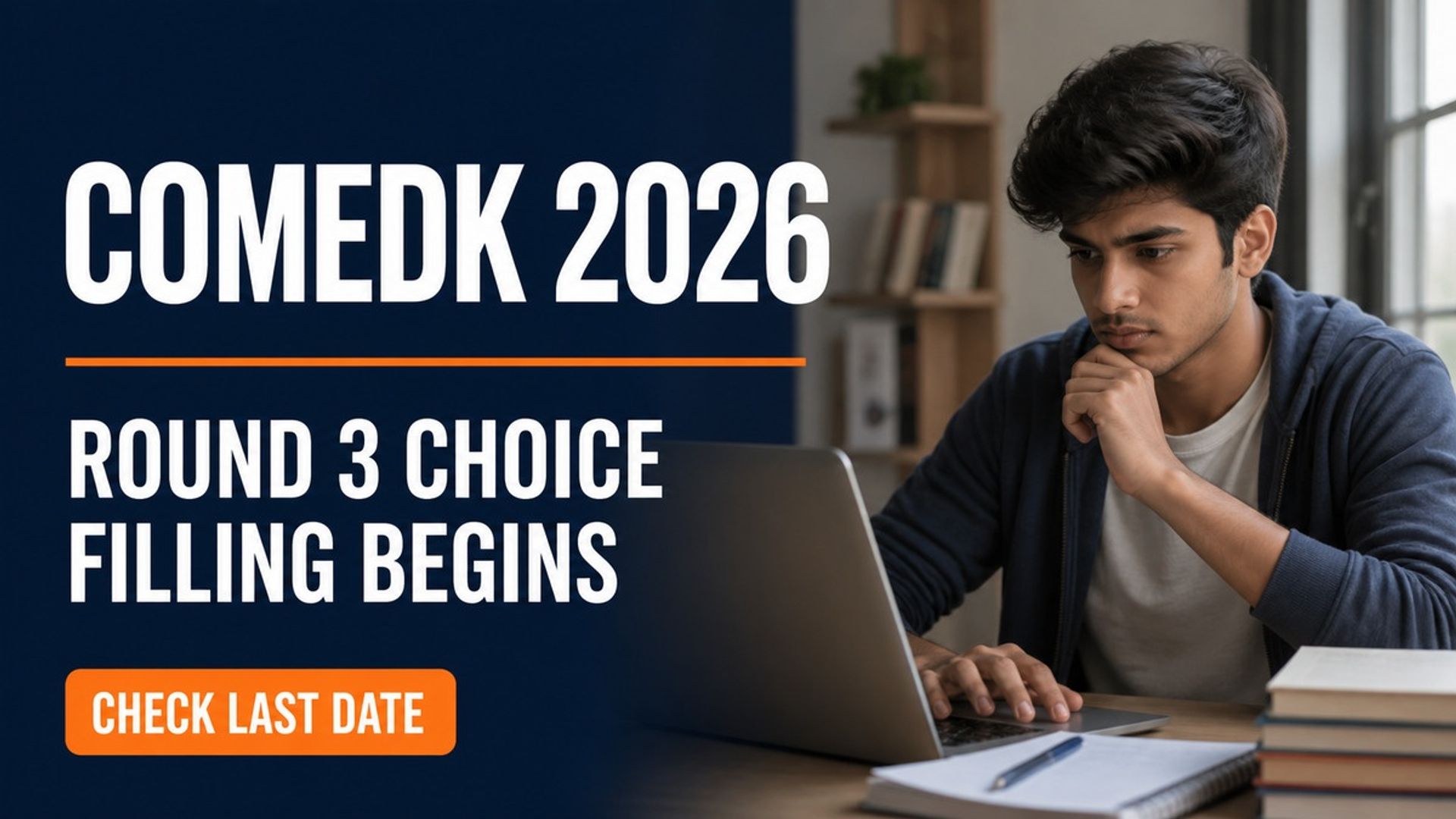COMEDK 2026 Round 3 Choice Filling Begins at comedk.org