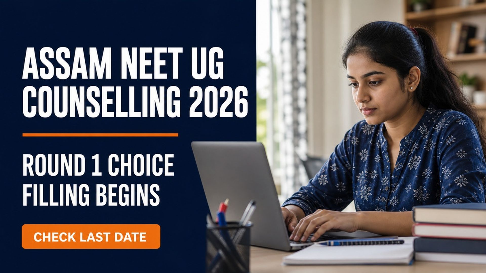 Assam NEET UG 2026 Round 1 Choice Filling Opens at dme.assam.gov.in