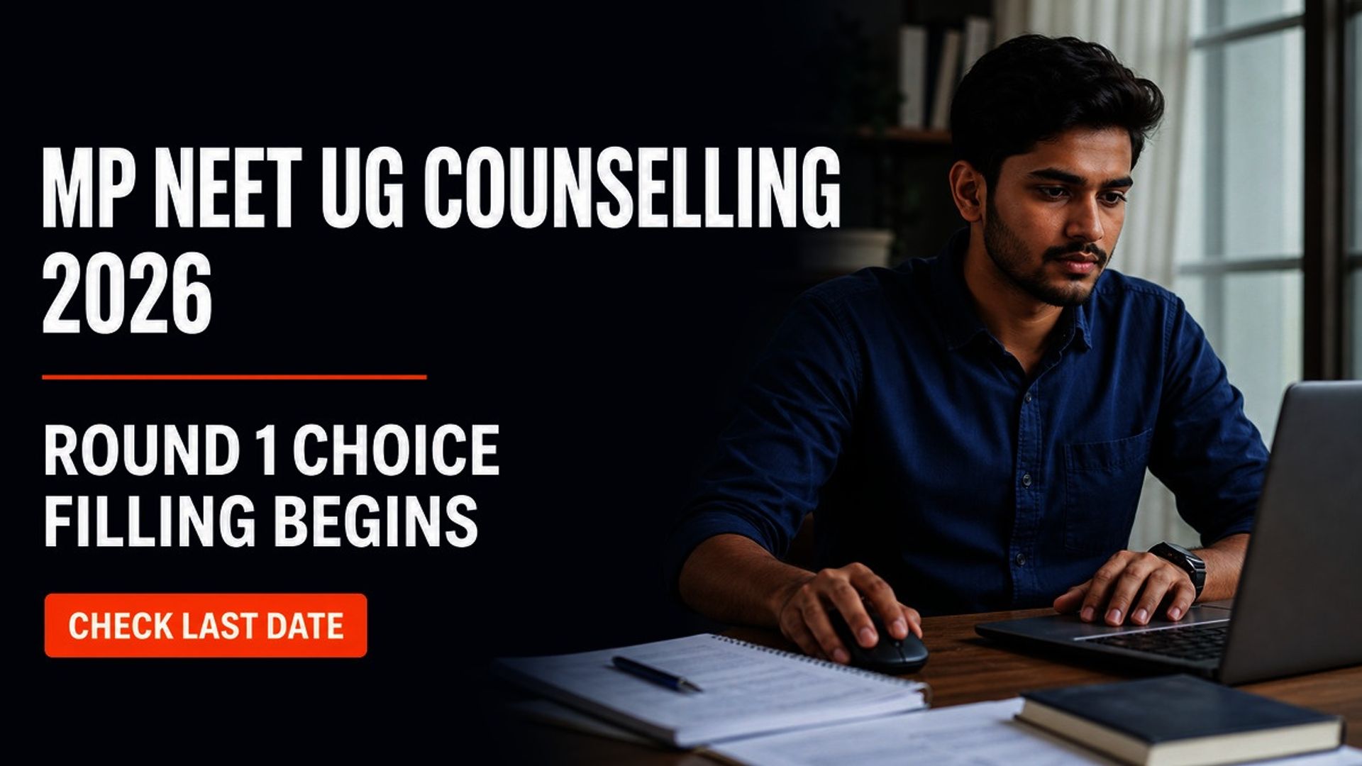 MP NEET UG Counselling 2026 Round 1 Choice Filling Opens
