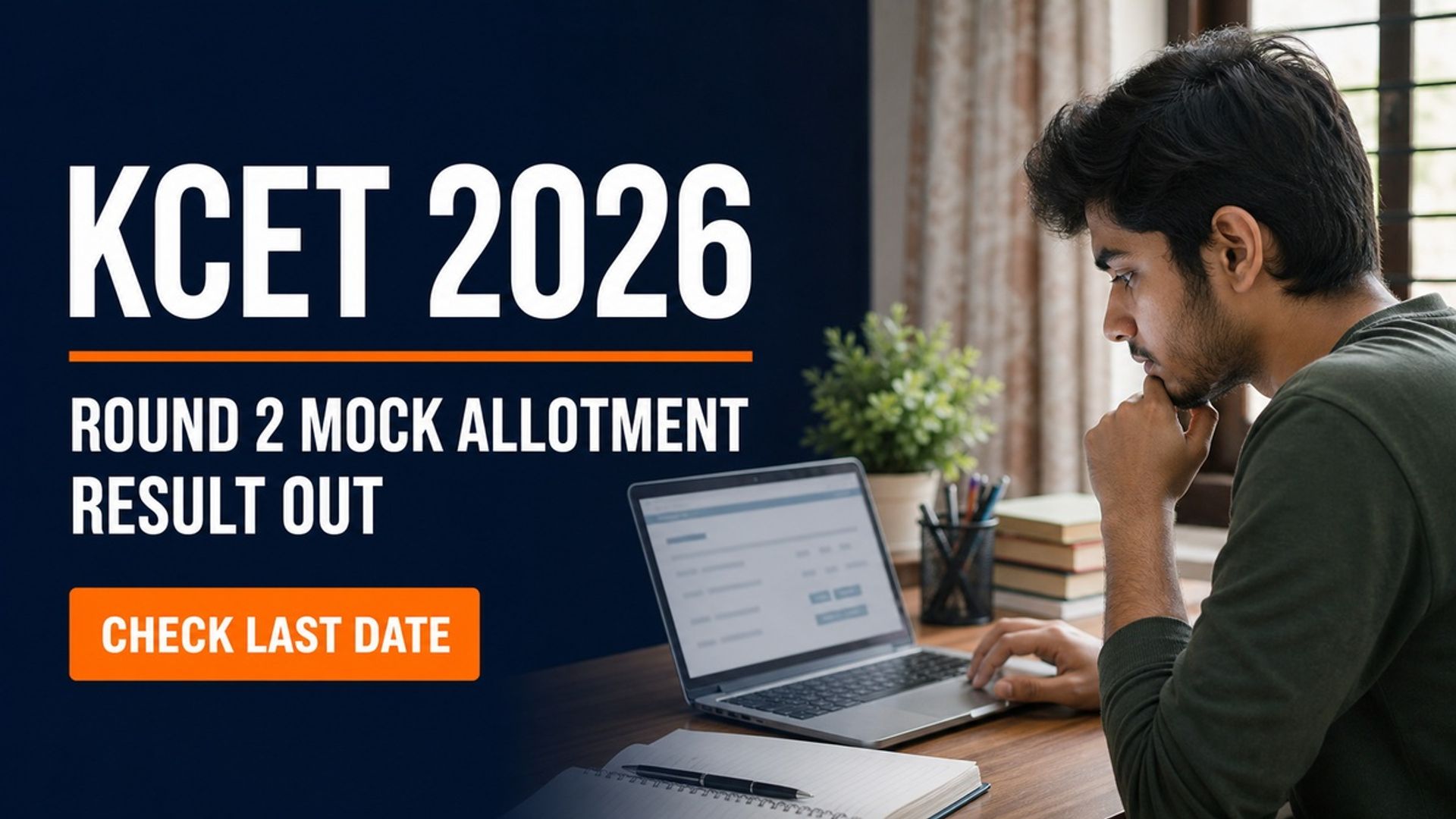 KCET 2026 Round 2 Mock Allotment Result Out; Modify Options by Aug 20