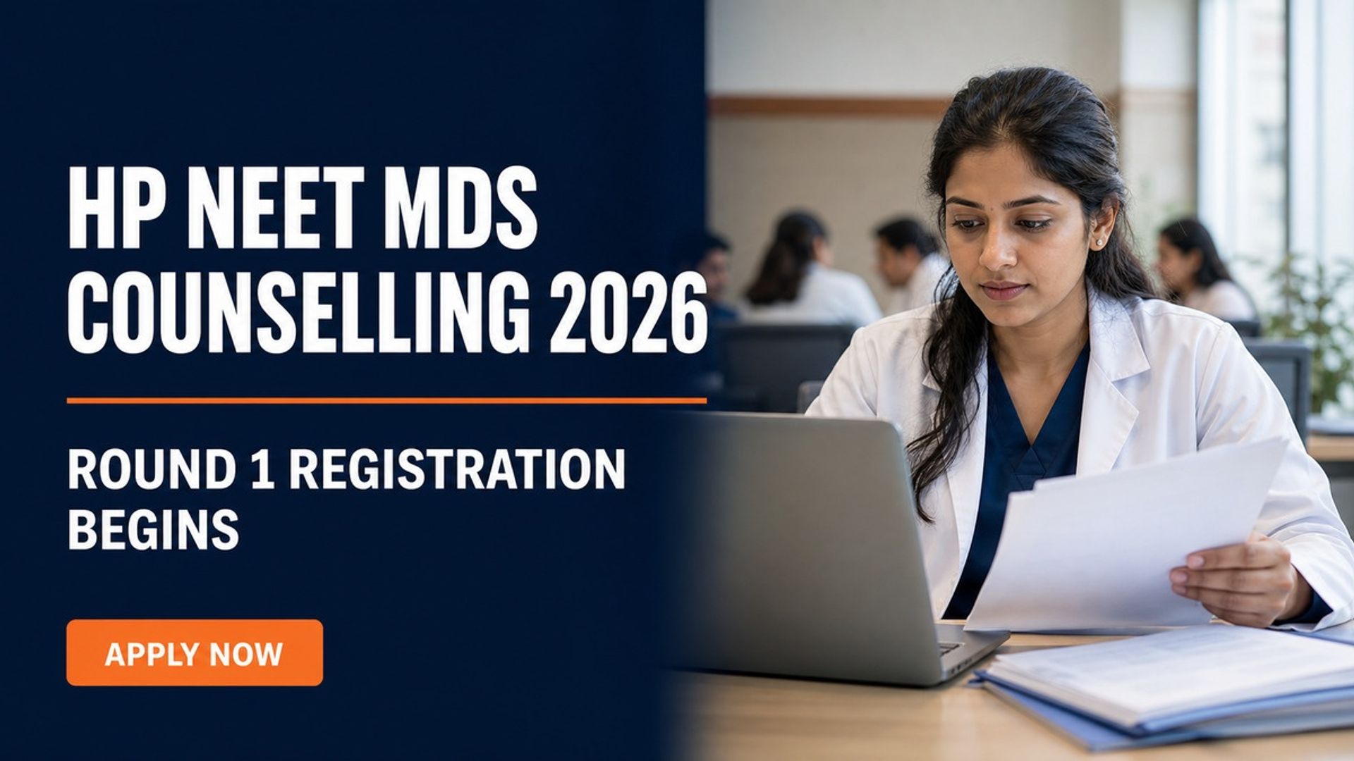 HP NEET MDS Counselling 2026 Round 1 Registration at amruhp.ac.in