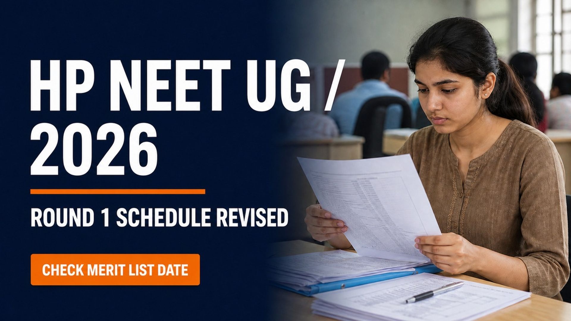 HP NEET UG 2026 Round 1 Merit List Tomorrow at amruhp.ac.in