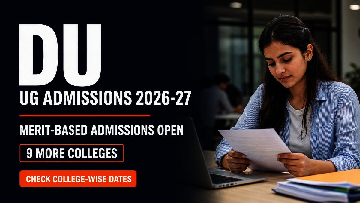 DU Merit Based UG Admission 2026: 9 More Colleges Added
