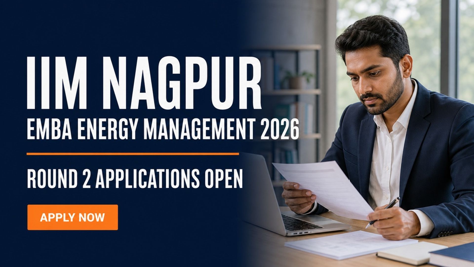IIM Nagpur EMBA Energy Management 2026 Round 2 Apply by Sept 27