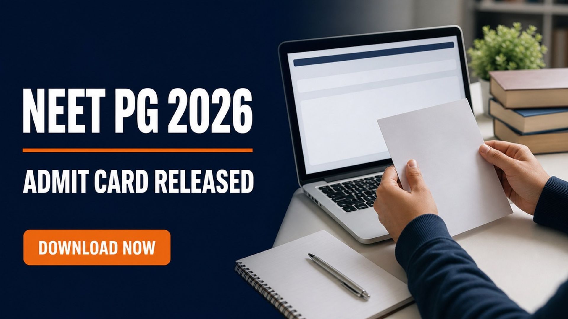 NEET PG 2026 Admit Card Out at natboard.edu.in; Download Now