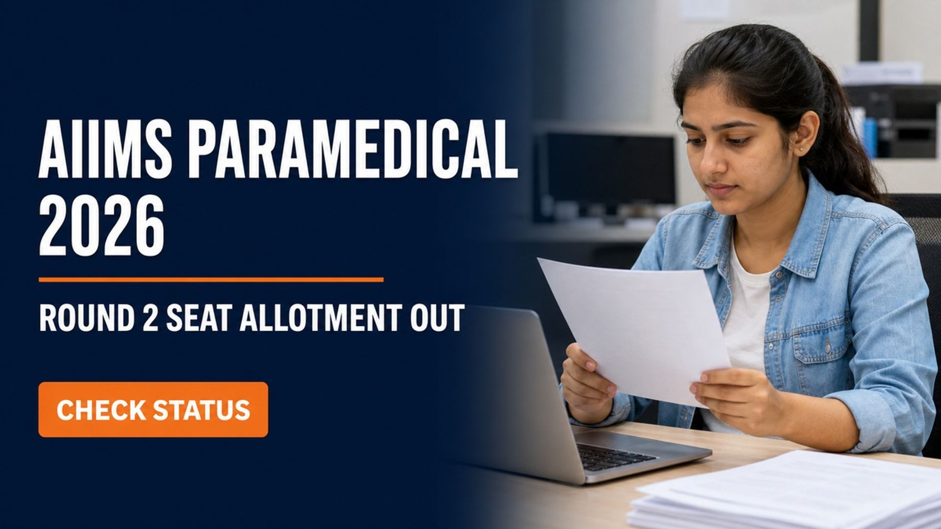 AIIMS Paramedical Round 2 Seat Allotment 2026 Out