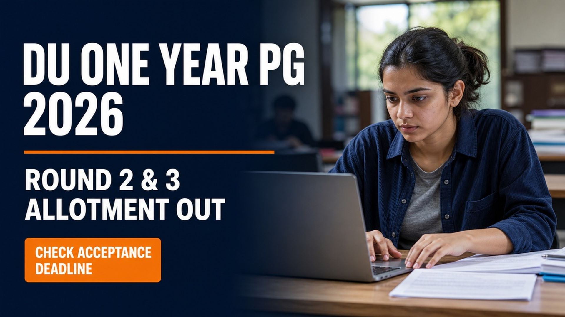 DU One Year PG Round 2, 3 Allotment 2026 Out at uod.ac.in