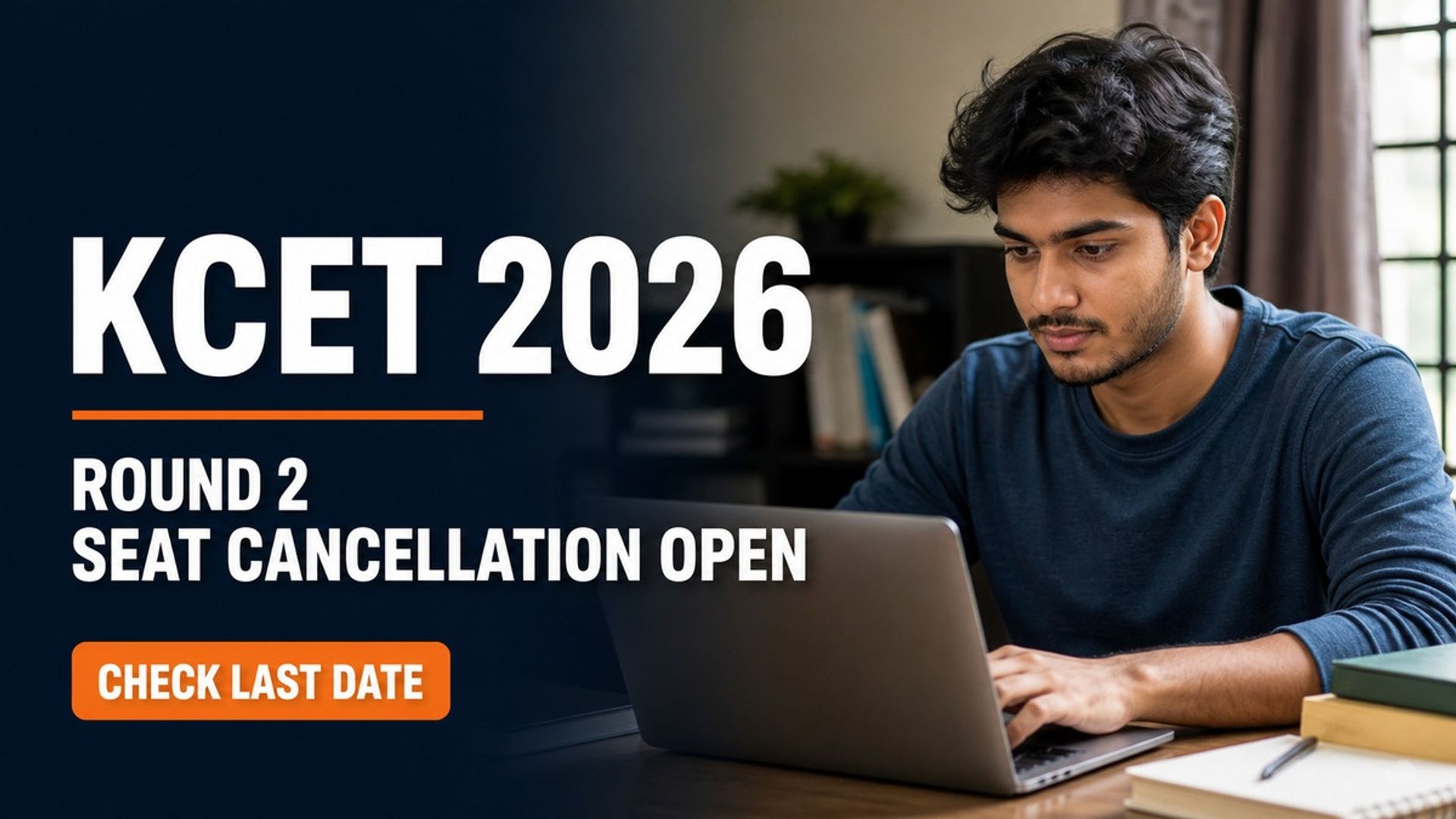 KCET 2026 Round 2 Seat Cancellation Window Open Till August 29