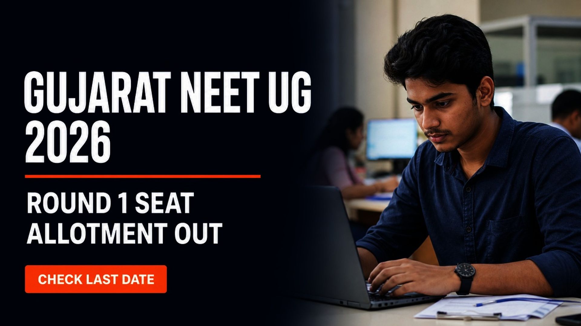Gujarat NEET UG 2026 Round 1 Allotment Out; Fee by Sept 3