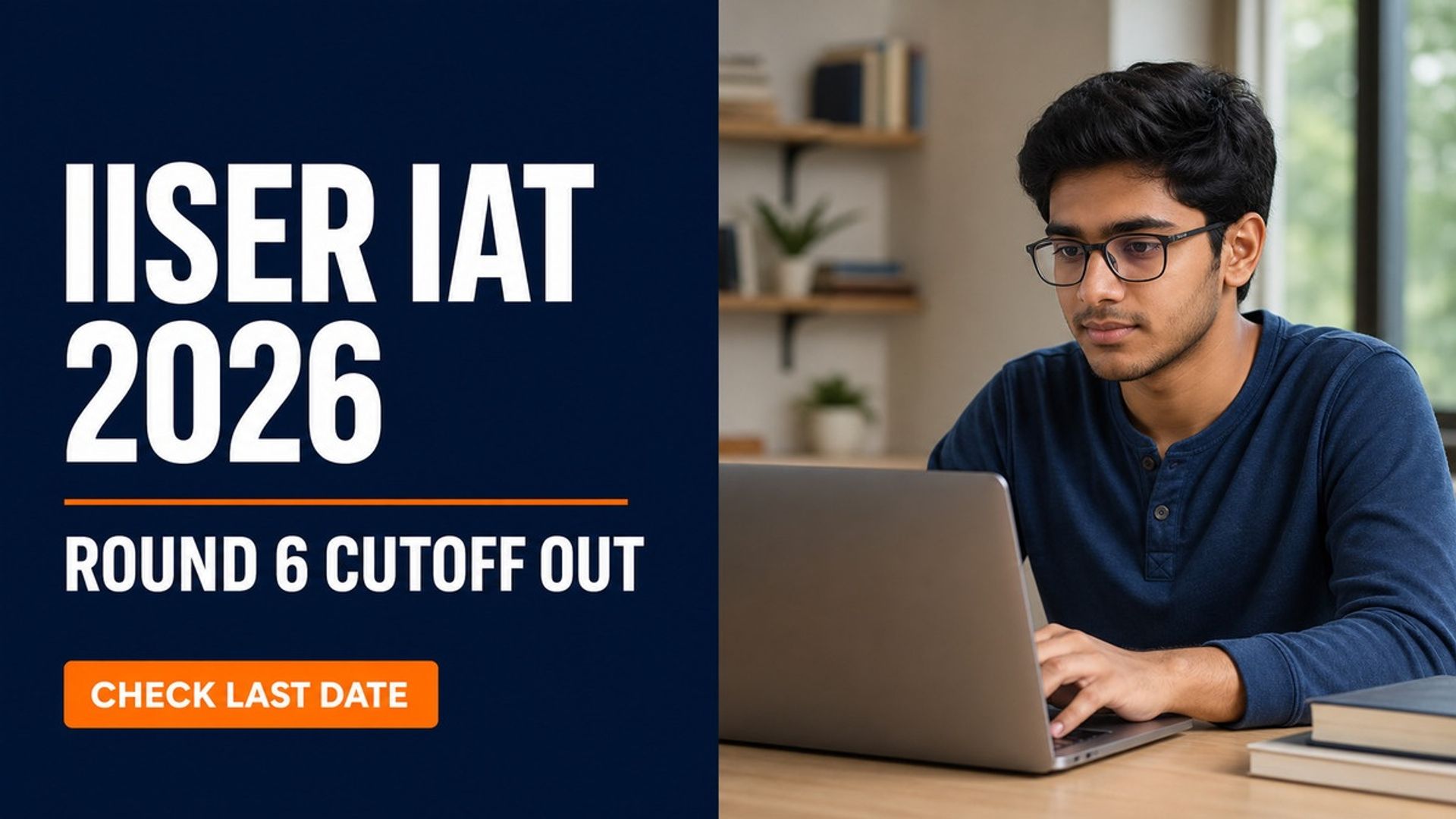 IISER IAT 2026 Round 6 Cutoff Out at iiseradmission.in