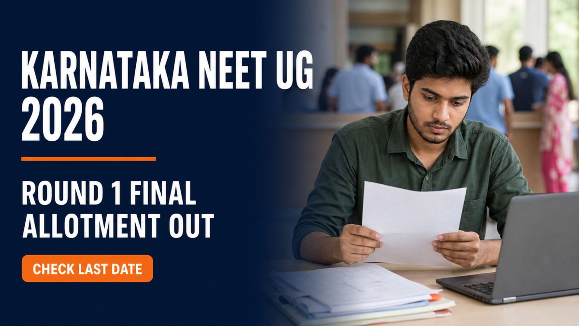 Karnataka NEET UG 2026 Round 1 Final Allotment Result Out