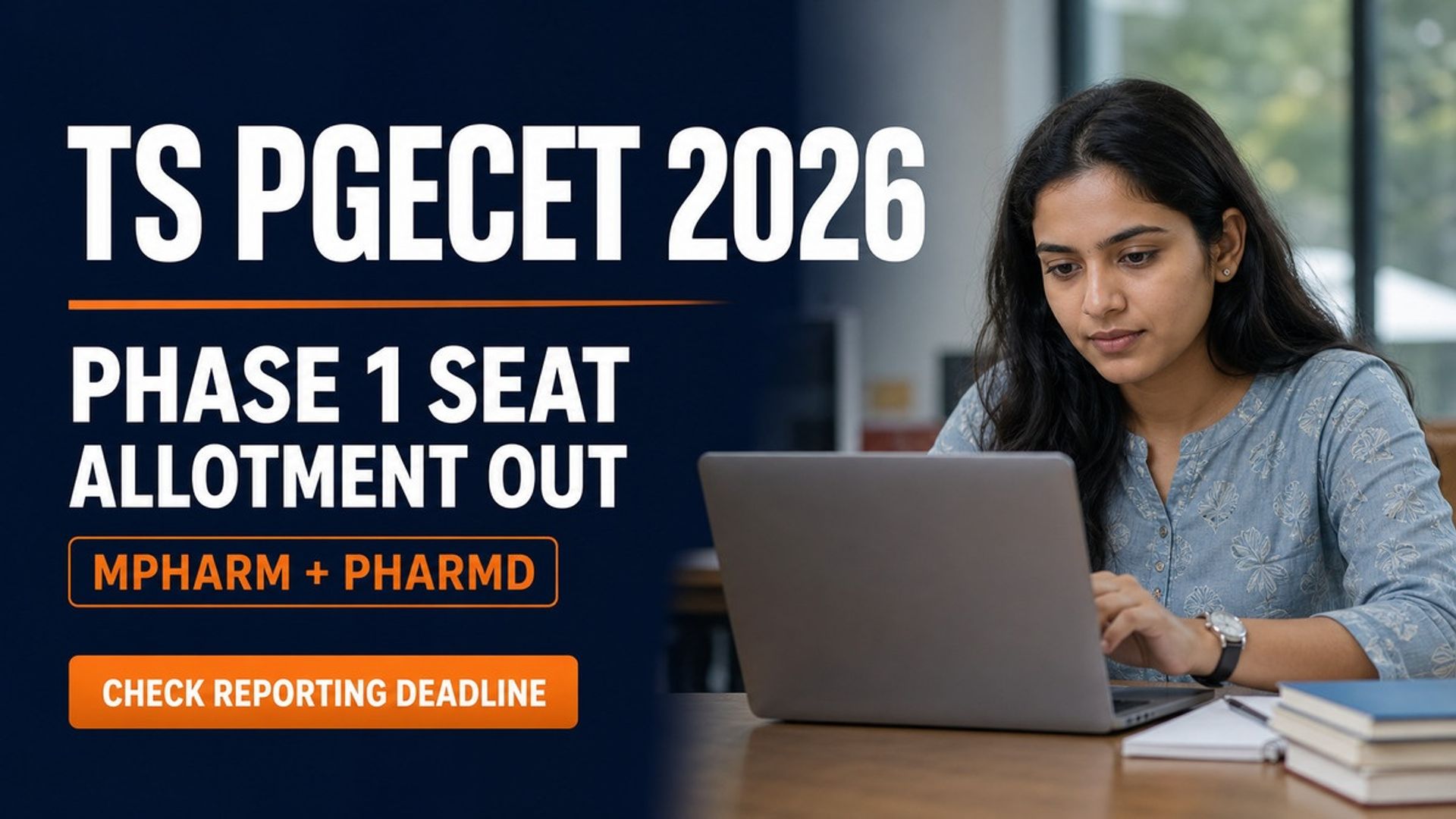TS PGECET 2026 MPharm PharmD Phase 1 Allotment Out