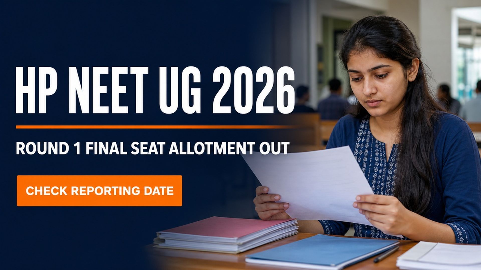 HP NEET UG 2026 Round 1 Final Allotment Out; Report by Sept 3