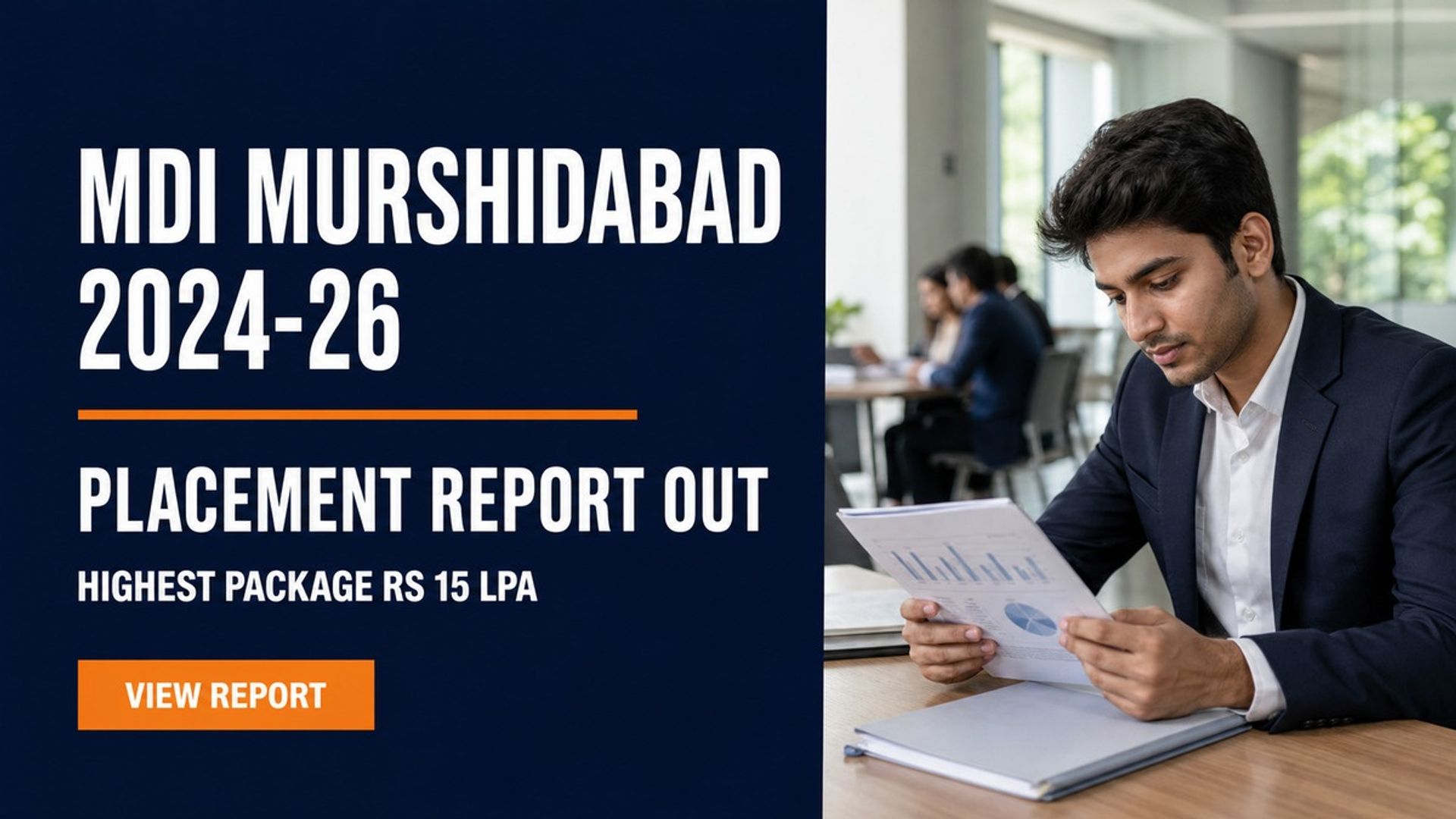 MDI Murshidabad Placement Report 2024-26 Out; Highest CTC Rs 15 LPA