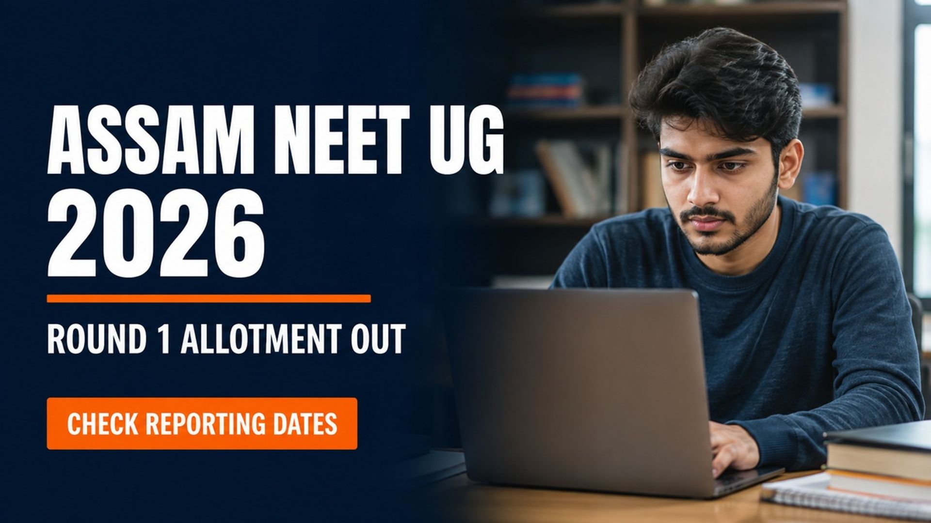 Assam NEET UG 2026 Round 1 Allotment Out; Reporting Sept 4-5