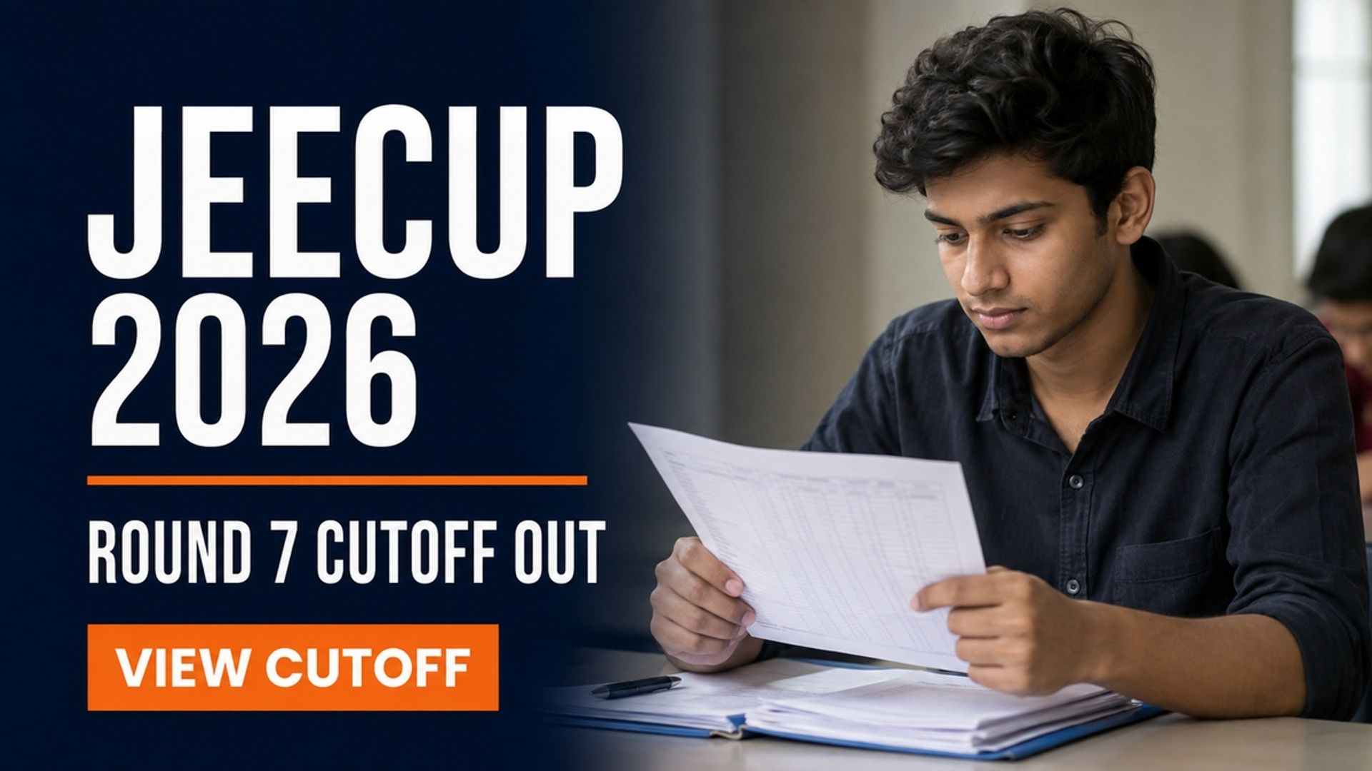 JEECUP 2026 Round 7 Cutoff Out at jeecup.admissions.nic.in