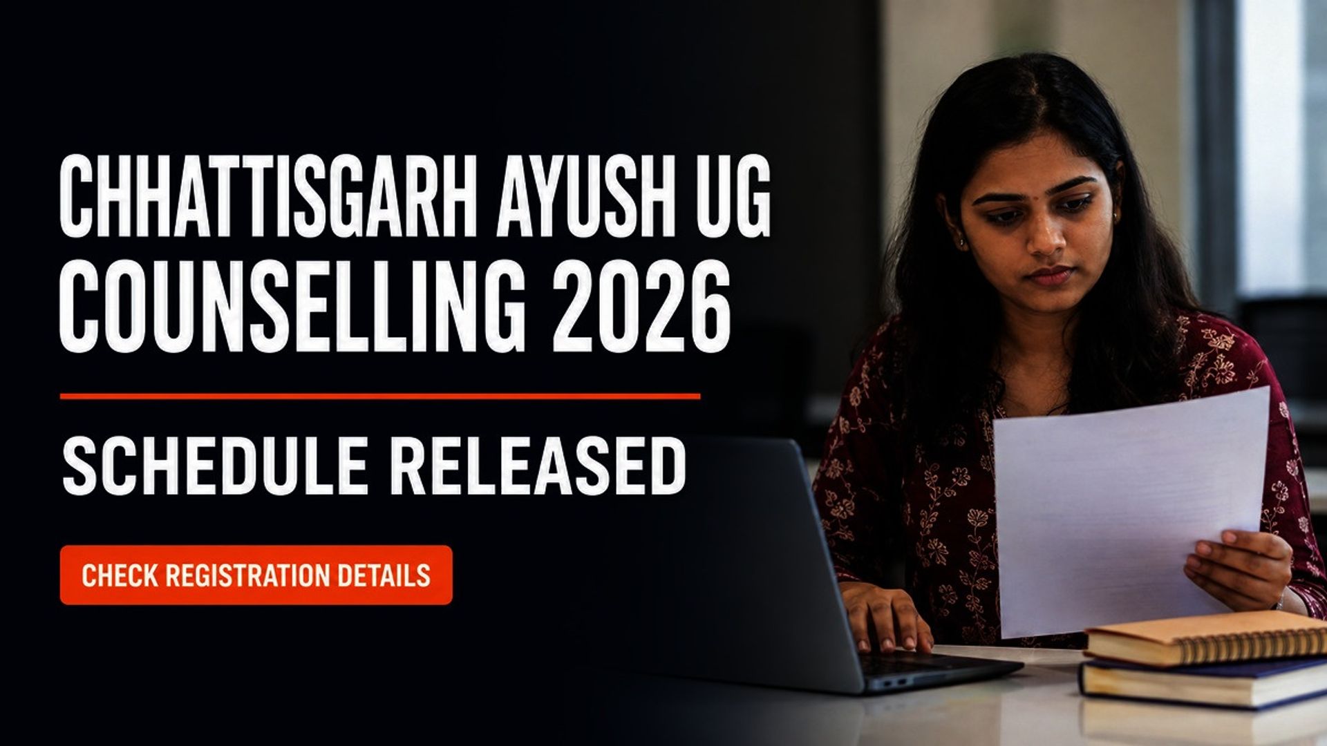 Chhattisgarh AYUSH UG Counselling 2026 Schedule Released
