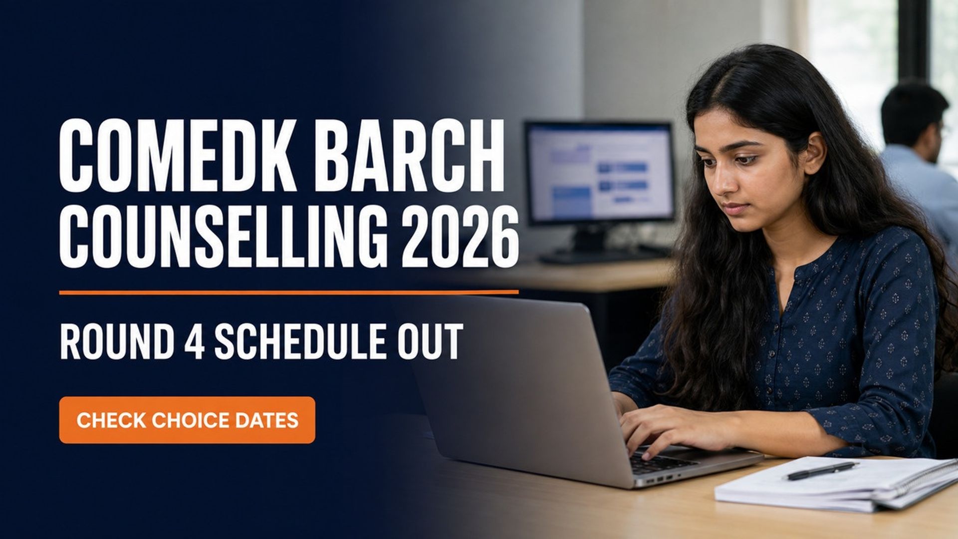COMEDK BArch Round 4 Counselling 2026 Schedule Out
