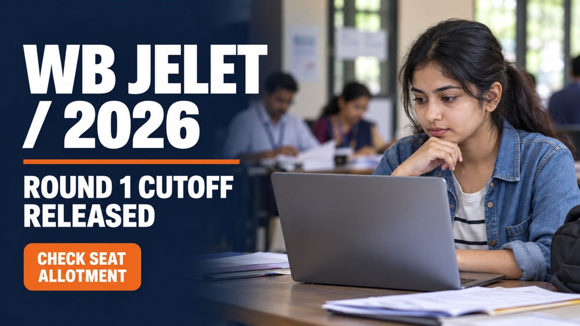WB JELET 2026 Round 1 Cutoff Out at wbjeeb.nic.in