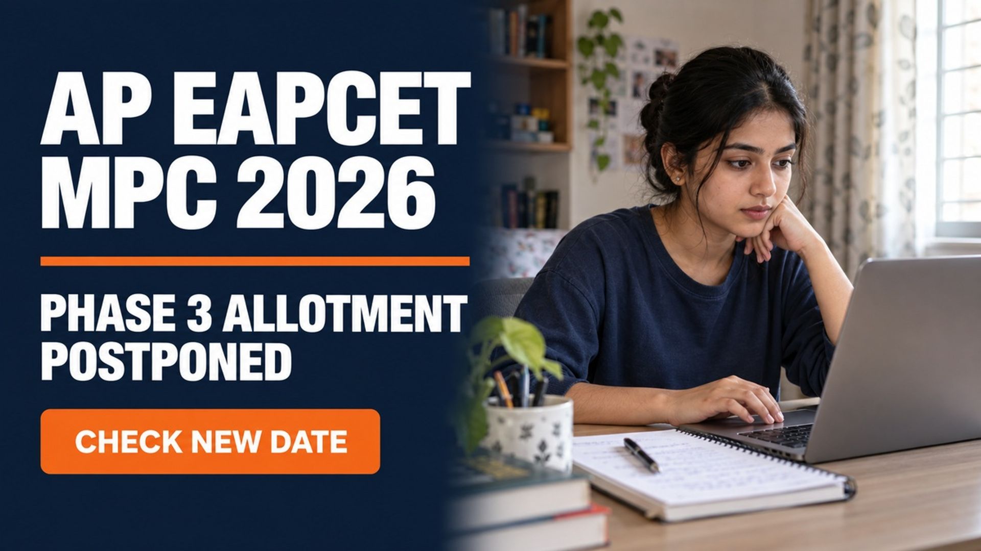 AP EAPCET 2026 MPC Phase 3 Allotment Postponed to Sept 17